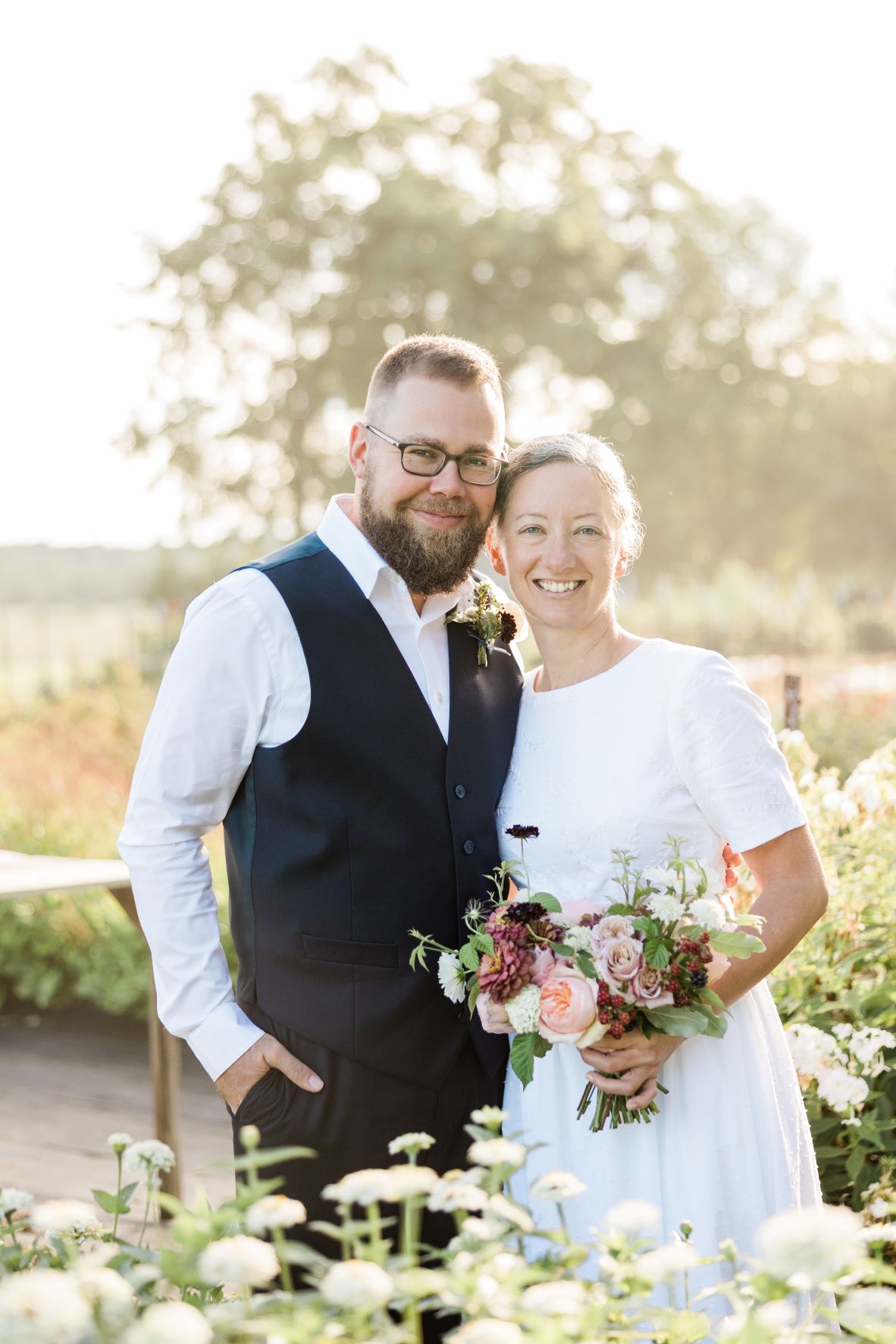 Root Design Co Morgan and Rosita wedding day